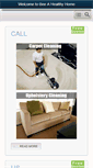Mobile Screenshot of beeahealthyhome.com